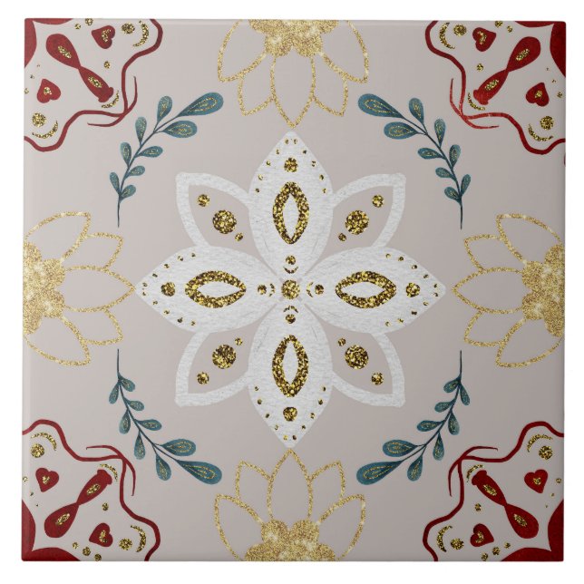 Christmas Folk Nordic Art (Frente)