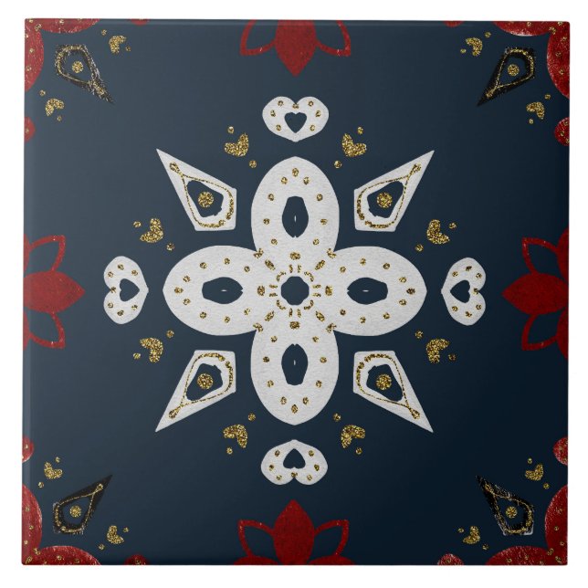 Christmas Folk Nordic Art (Frente)