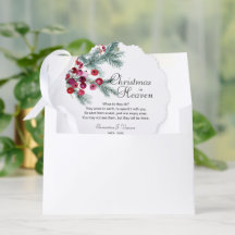 Christmas In Heaven Memorial Photo