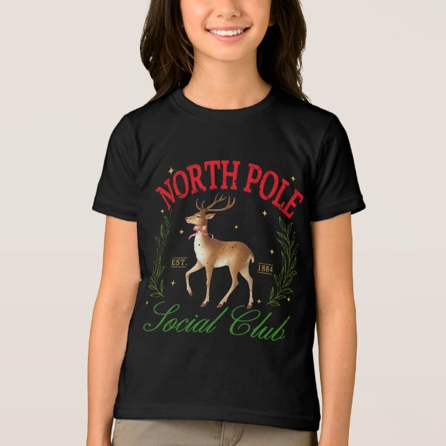 Christmas North Pole Social Club Reindeer (Frente)