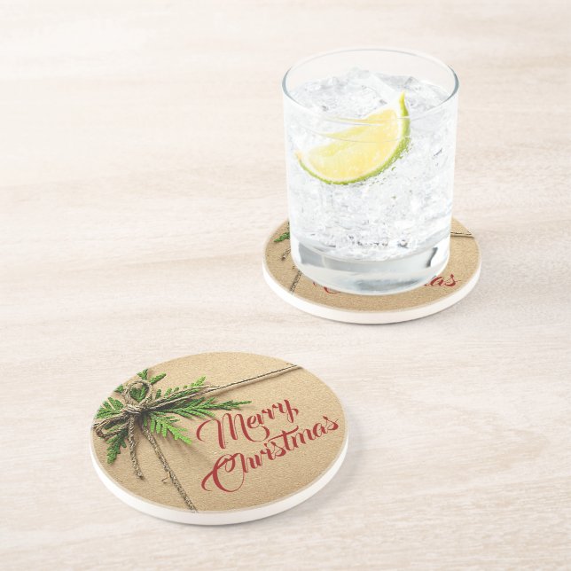 “Christmas Package”  porta-copos (Lateral)