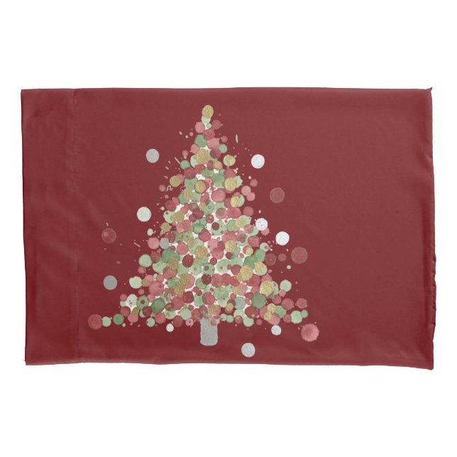 Christmas Polka Dot Tree Holiday (Frente)