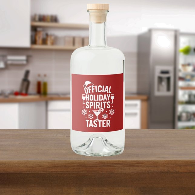 Christmas quote funny party spirits taster red (Criador carregado)