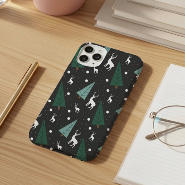 Christmas Reindeer Phone Case (Criador carregado)
