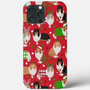 Christmas Rough Collie