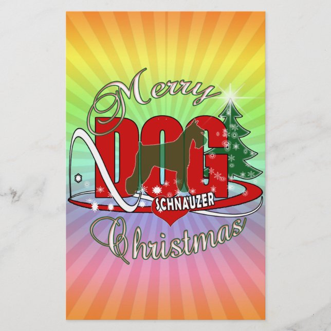 CHRISTMAS SCHNAUZER (Frente)