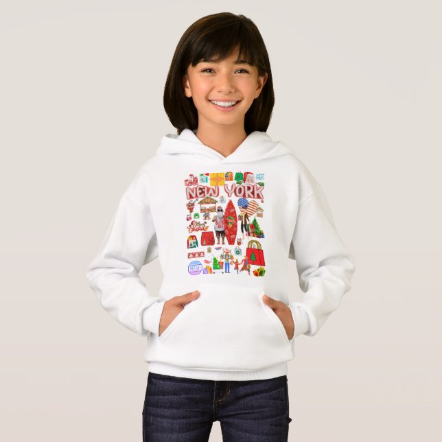 Christmas Shopping Hoodie (Frente Completa)