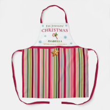 Christmas Striped– Holiday Cooking & Baking Gift