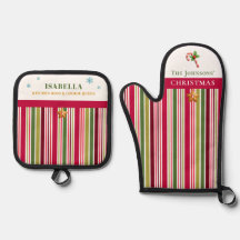 Christmas Striped– Holiday Cooking & Baking Gift