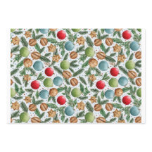 Christmas Wrapping Paper Sheet Set