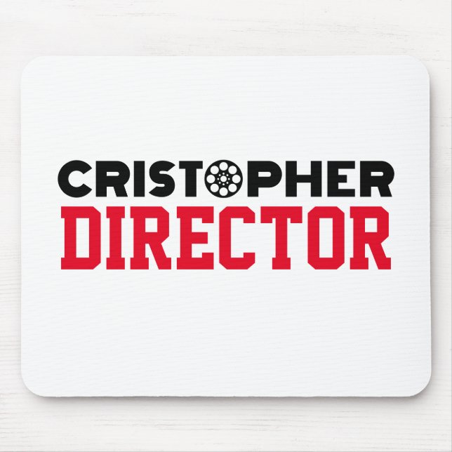 Christopher Diretor Mouse Pad (Frente)