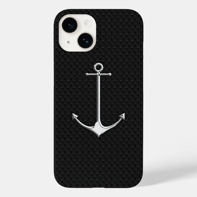 Chrome Anchor no estilo de vida náutico da pele Co (Verso)