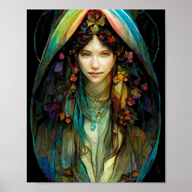 Chrysalis Fantasy Art Poster (Frente)