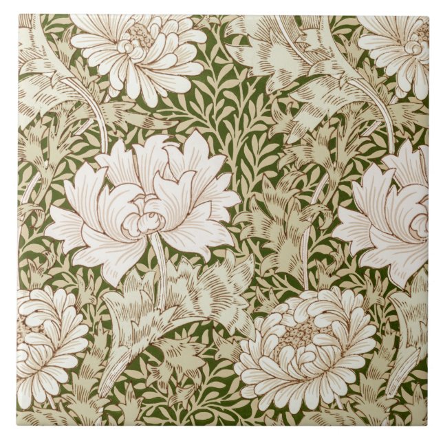 Chrysanthemum Dourado, William Morris (Frente)