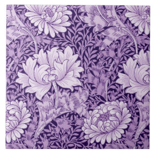 Chrysanthemum Purple, William Morris