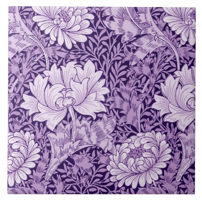 Chrysanthemum Purple, William Morris (Frente)