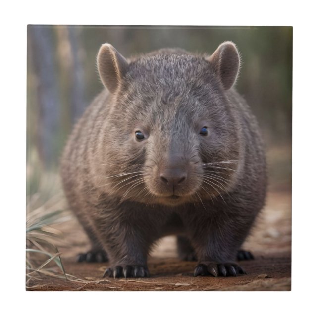 "Chubby Charm: O Adorável Morcego Australiano" (Frente)