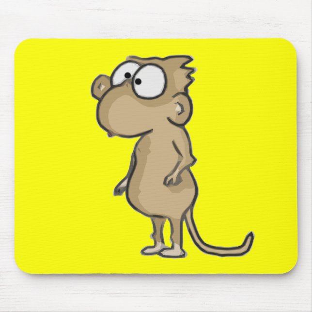 Chubby Monkey Mousepad (Frente)