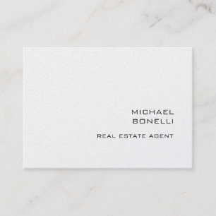 Chubby Real Estate Agent Cartão de visita