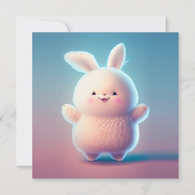 Chubby White Bunny (Frente)
