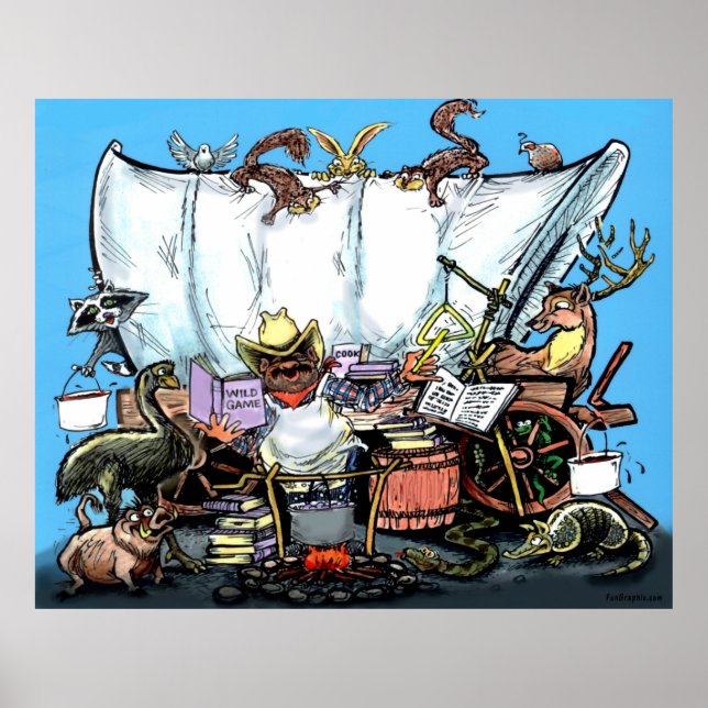 Chuckwagon Poster (Frente)
