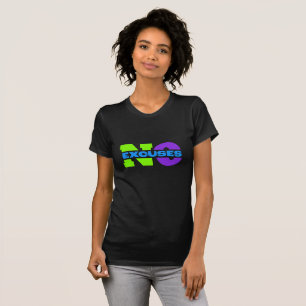 Chupa-se com nossa camiseta 'Sem desculpas'