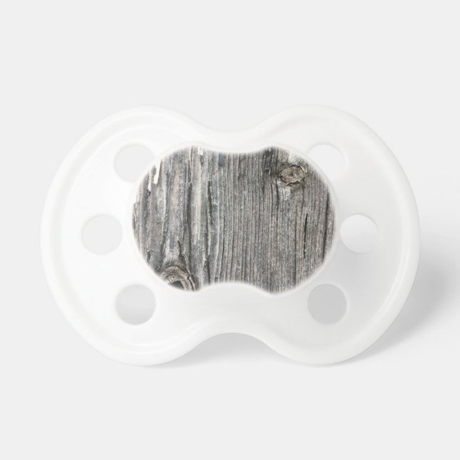 Chupeta Afixação de madeira envelhecida da cerca do ajuste (Frente)