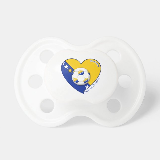 Chupeta Bosnian Soccer National Team  Fútbol BOSNIA" 2014 (Frente)