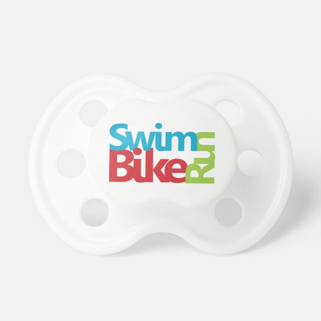 Chupeta Design legal e original do Triathlon (Frente)