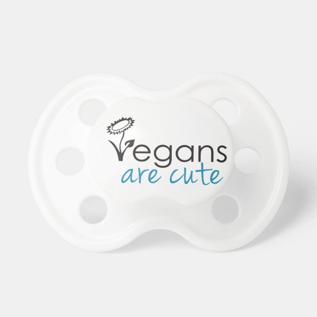 Chupeta Os Vegans são bonitos - os advogados projetam (Frente)