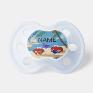 Chupeta Pacifier Crabby do bebê