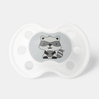 Chupeta Pacifier customizável do guaxinim