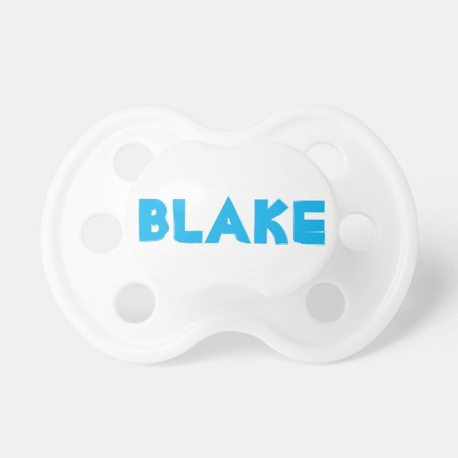 Chupeta Pacifier de Blake do bebé (Frente)