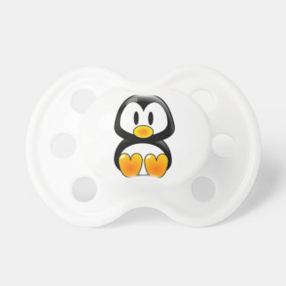 Chupeta Pacifier do costume do pinguim do bebê