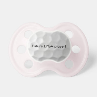 Chupeta Pacifier futuro do bebê do jogador de LPGA