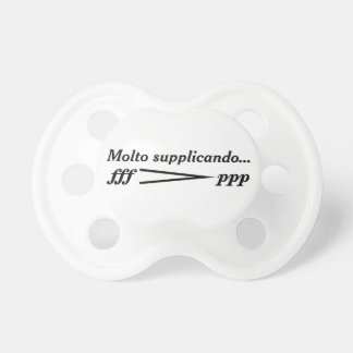 Chupeta Supplicando do molto do engodo do Decrescendo