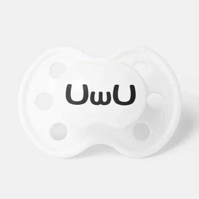 Chupeta UwU Anime Happy Emoticon | Zazzle Brasil