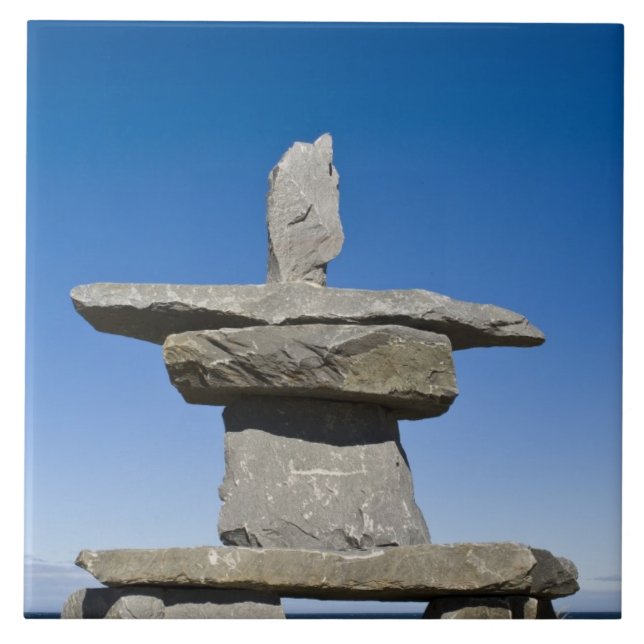 Churchill, Manitoba. Inukshuk (Frente)