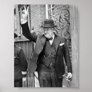 Churchill V - sinal Poster