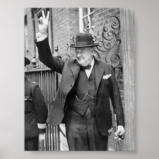 Churchill V - sinal Poster