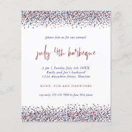 Churrasco 4 de julho Convite à Apresentação de Inf