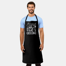 CHURRASCO de grelhar pai Grande Apron Negro