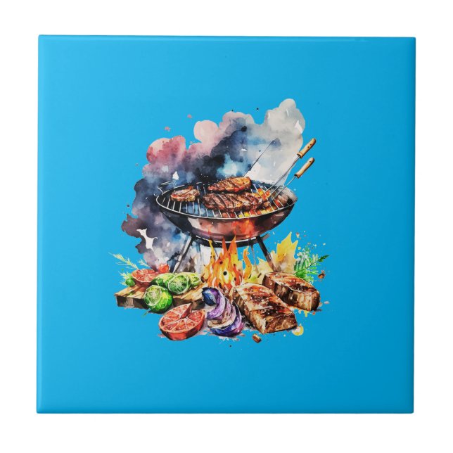 CHURRASCO e grelha (Frente)