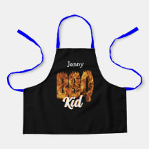 CHURRASCO Kid Apron. Personalizável. Amante de chu