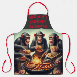 CHURRASCO Monkey Business Apron