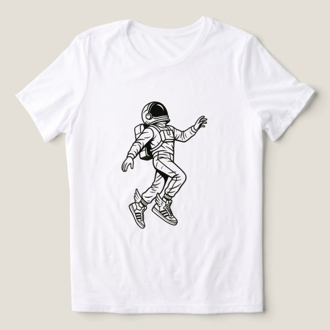 Chutes Espaciais: Voo do Astronauta Alado (Design frontal)