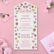 Chuva de Amor Casal Rosa Moderno Chá de Bebê