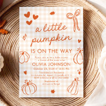 Chuva de Amor: Convite de Baby Shower com Pequena 
