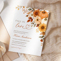 Chuva de Amor Convite de Chá de Noiva Floral de Ab