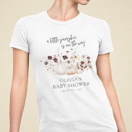Chuva de Bebê de Flor Silvestre de Outono